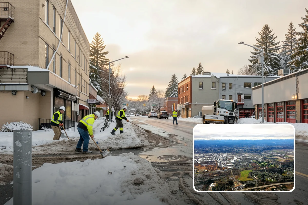Municipal Sidewalk Clearing in Kent, King County, WA - Keeps public right-of-way accessible and ADA-compliant