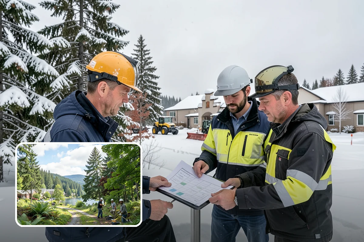 Municipal Sidewalk Clearing in Lake Forest Park, King County, WA - Keeps public right-of-way accessible and ADA-compliant