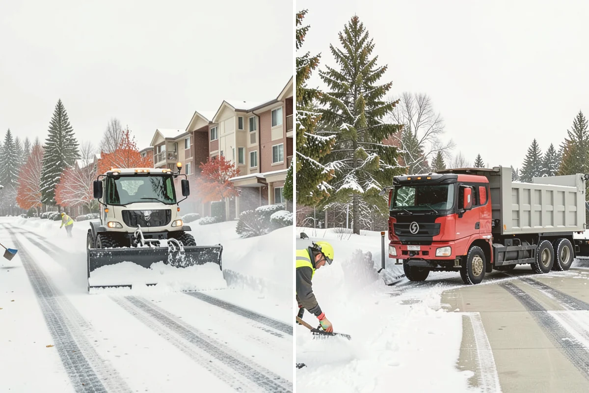 Municipal Sidewalk Clearing in Milton, King County, WA - Route civic walks, transit stops, and building entries by priority
