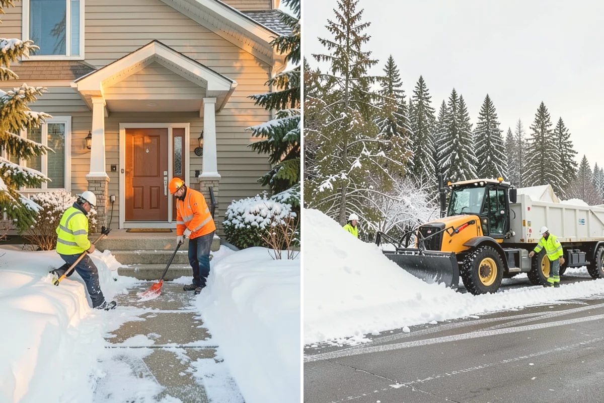 Municipal Sidewalk Clearing in Newcastle, King County, WA - Route civic walks, transit stops, and building entries by priority