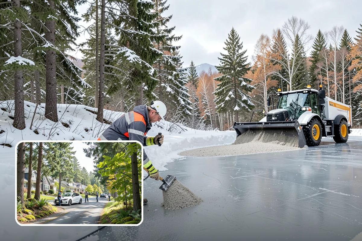 Municipal Sidewalk Clearing in Normandy Park, King County, WA - Keeps public right-of-way accessible and ADA-compliant