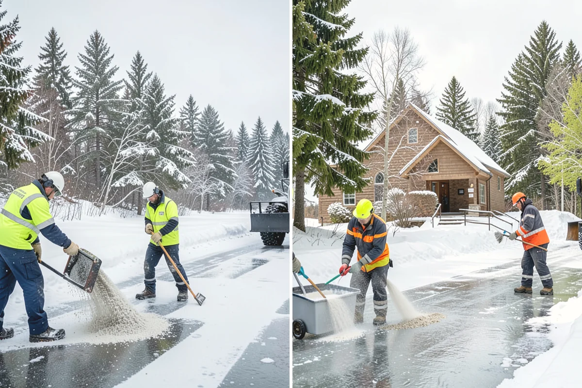 Municipal Sidewalk Clearing in Oak Harbor, Island County, WA - Route civic walks, transit stops, and building entries by priority