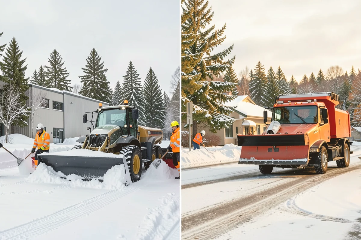 Municipal Sidewalk Clearing in Sammamish, King County, WA - Route civic walks, transit stops, and building entries by priority