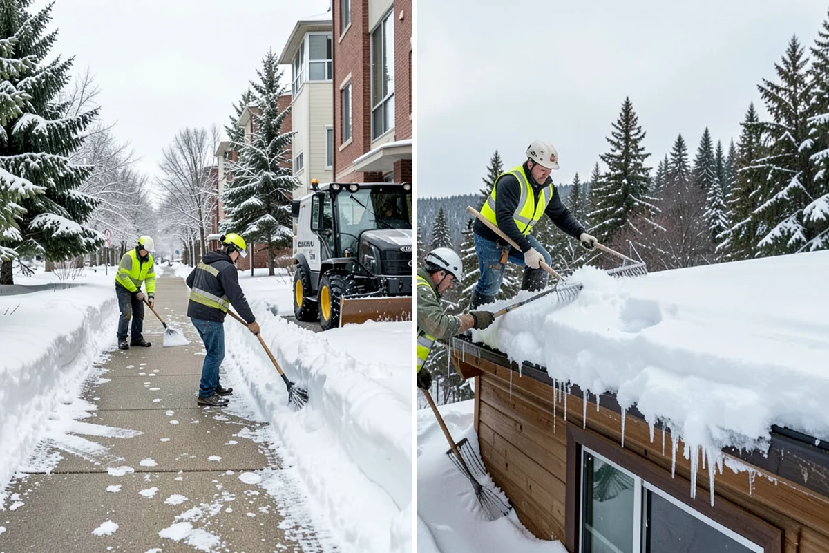Municipal Sidewalk Clearing in SeaTac, King County, WA - Route civic walks, transit stops, and building entries by priority