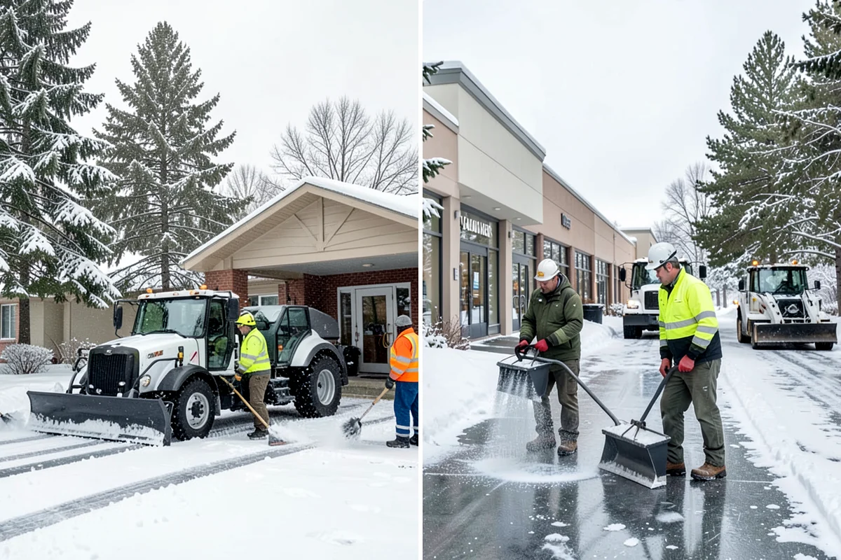 Municipal Sidewalk Clearing in Sedro-Woolley, Skagit County, WA - Route civic walks, transit stops, and building entries by priority