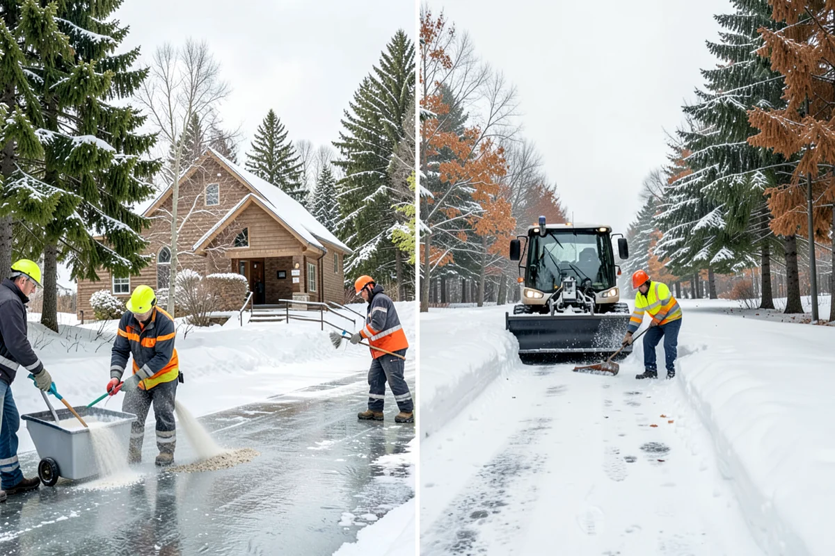 Municipal Sidewalk Clearing in Shoreline, King County, WA - Route civic walks, transit stops, and building entries by priority