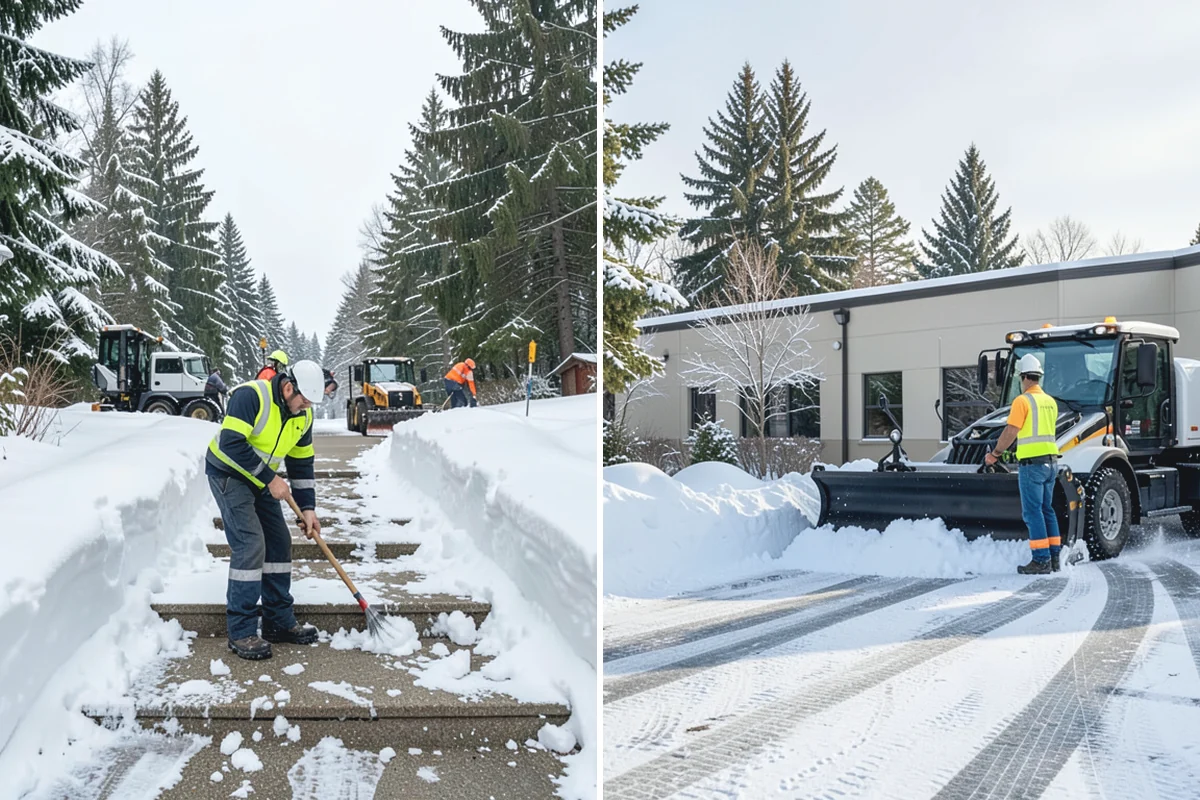 Municipal Sidewalk Clearing in Skykomish, King County, WA - Route civic walks, transit stops, and building entries by priority