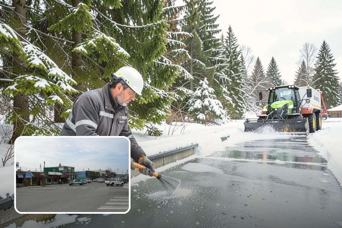 Municipal Sidewalk Clearing in Stanwood, Snohomish County, WA - Keeps public right-of-way accessible and ADA-compliant