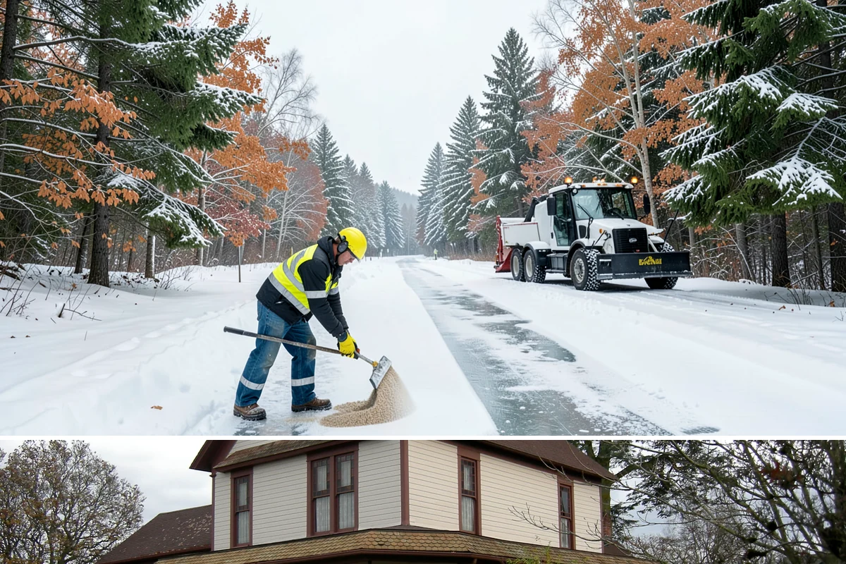 Municipal Sidewalk Clearing in Sumner, Pierce County, WA - Municipal demand spans late November through February, with shaded downtown blocks and transit stops needing repeated freeze-thaw...