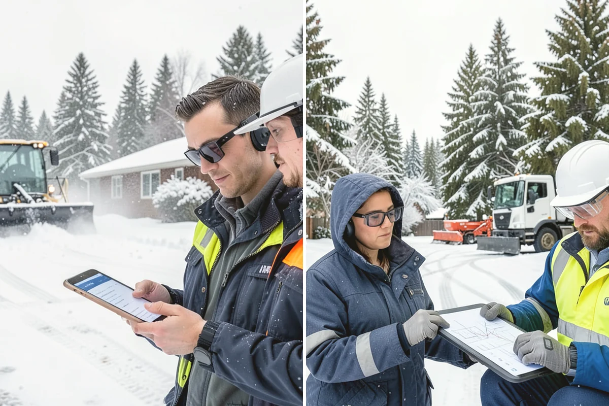 Municipal Sidewalk Clearing in University Place, Pierce County, WA - Route civic walks, transit stops, and building entries by priority