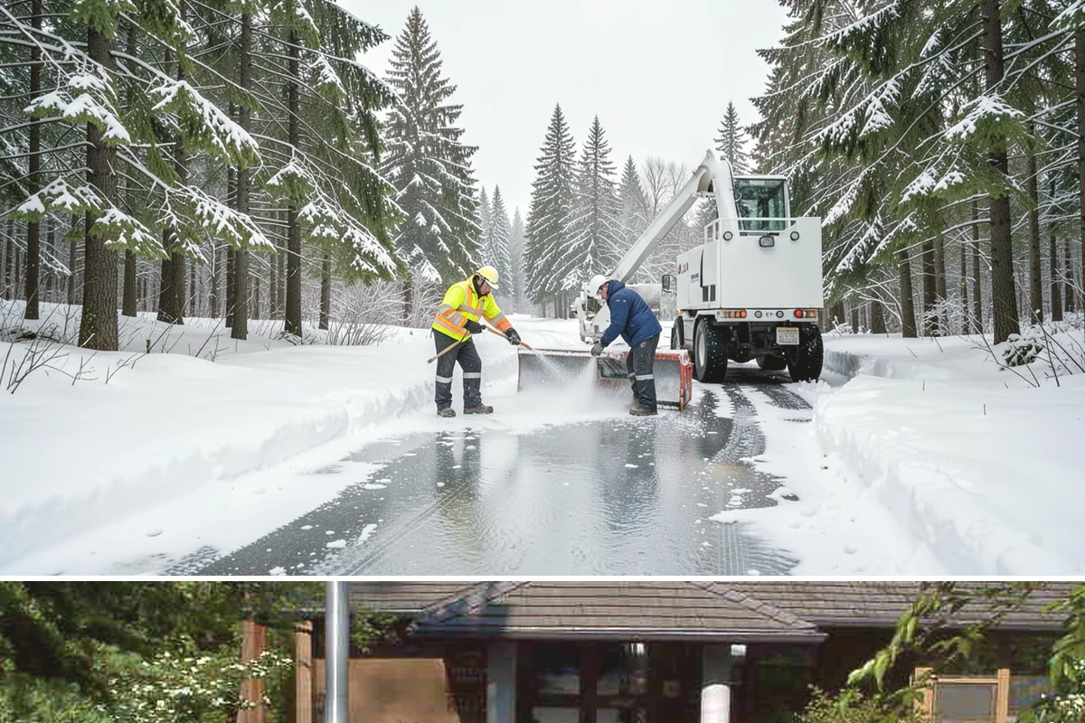 Municipal Sidewalk Clearing in Yarrow Point, King County, WA - Municipal demand spans late November through February, with shaded downtown blocks and transit stops needing repeated freeze-thaw...