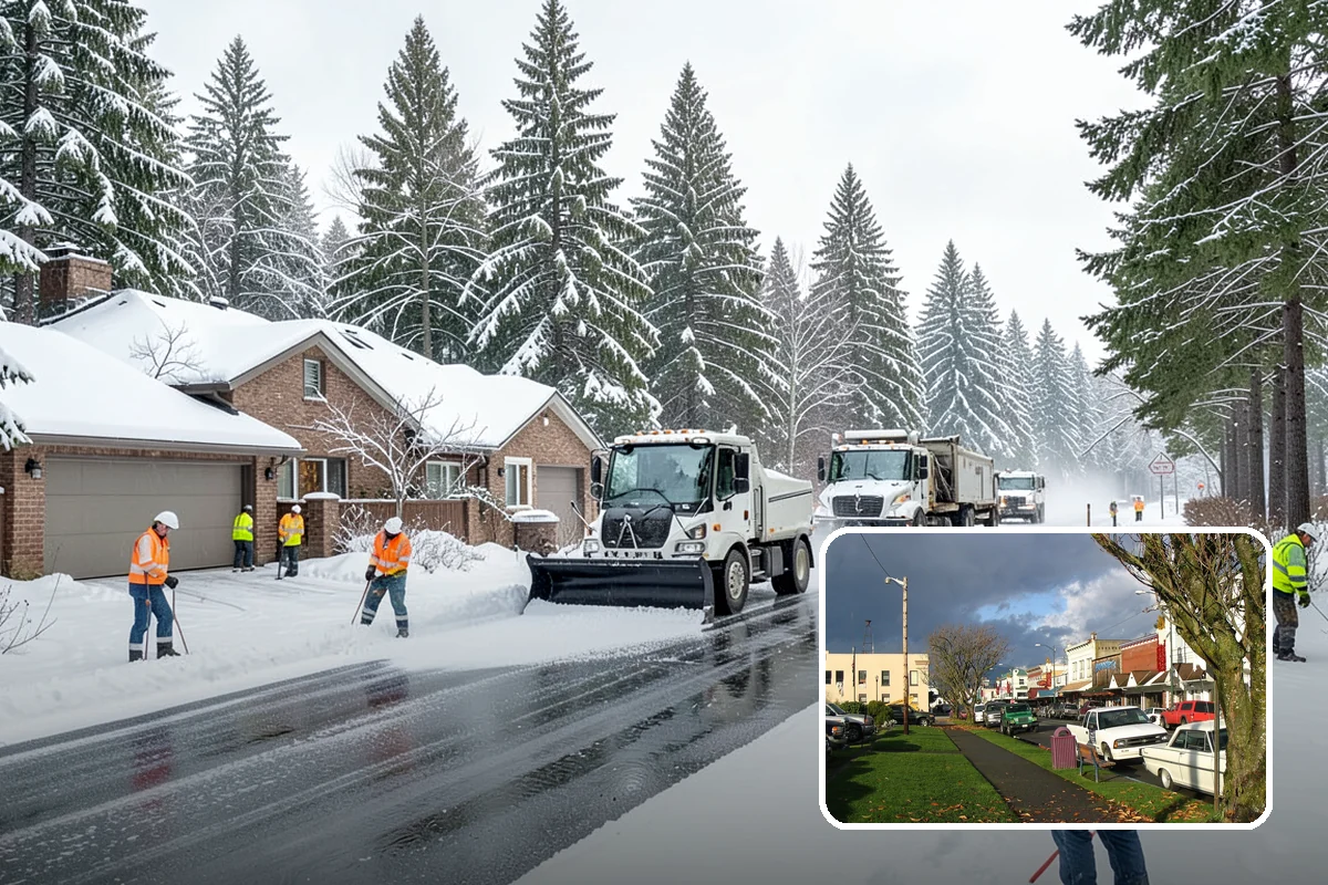 Municipal Snow Hauling in Arlington, Snohomish County, WA - Adds hauling capacity when city resources are stretched