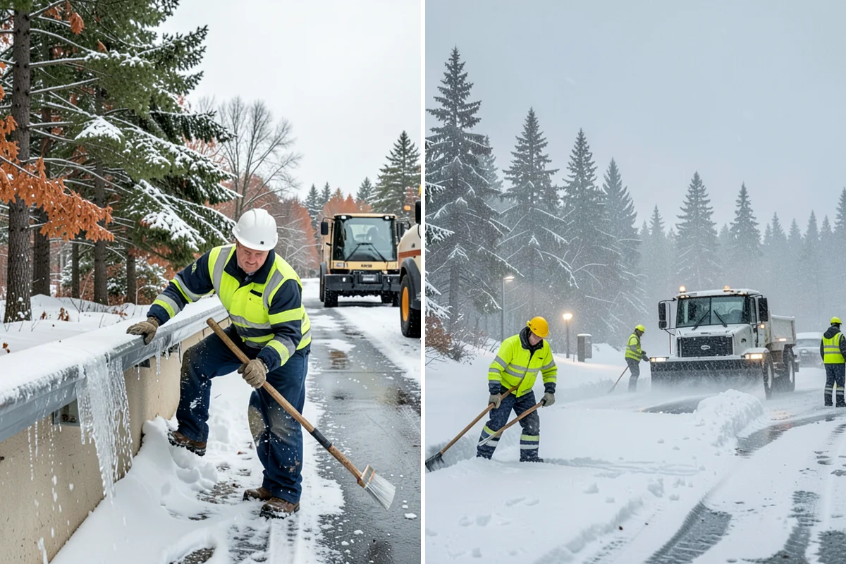 Municipal Snow Hauling in Arlington, Snohomish County, WA - We coordinate priorities and disposal sites with public works