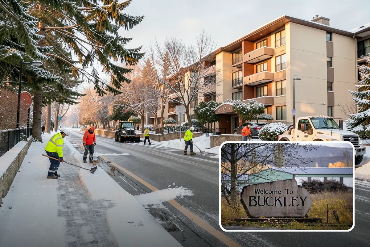 Municipal Snow Hauling in Buckley, Pierce County, WA - Adds hauling capacity when city resources are stretched