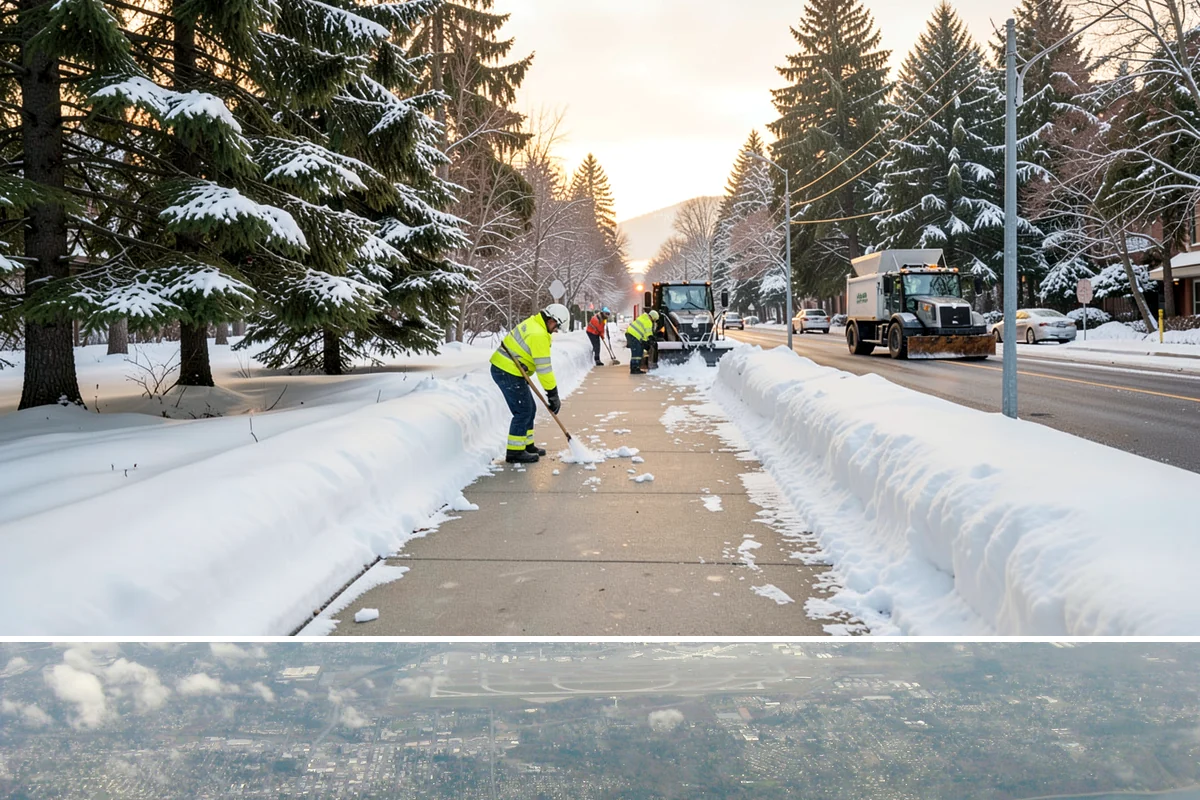 Municipal Snow Hauling in Burien, King County, WA - Municipal hauling support is activated during the infrequent major storms that overwhelm a city's own equipment, typically in...