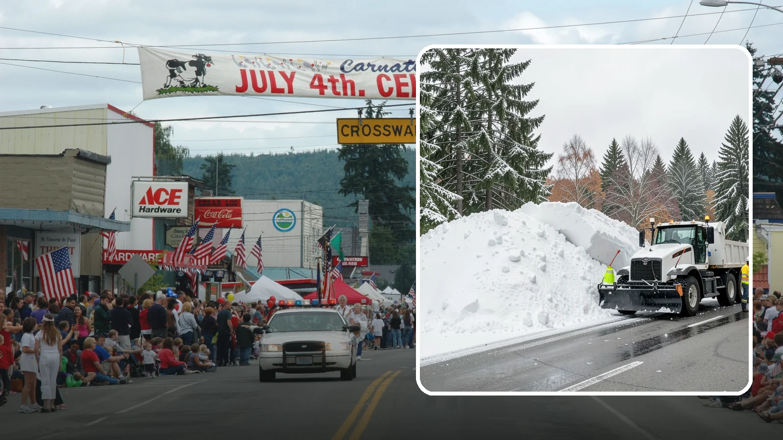 Municipal Snow Hauling in Carnation, King County, WA - We support Western Washington municipalities by hauling snow from streets, civic lots, and transit areas after major events.