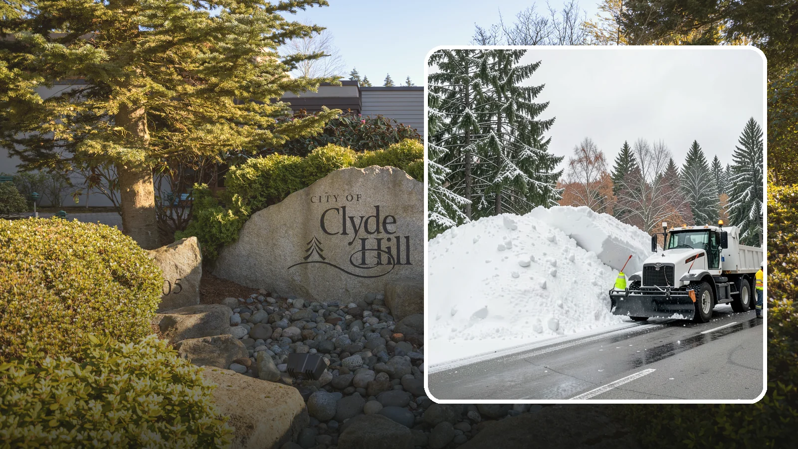 Municipal Snow Hauling in Clyde Hill, King County, WA - We support Western Washington municipalities by hauling snow from streets, civic lots, and transit areas after major events.