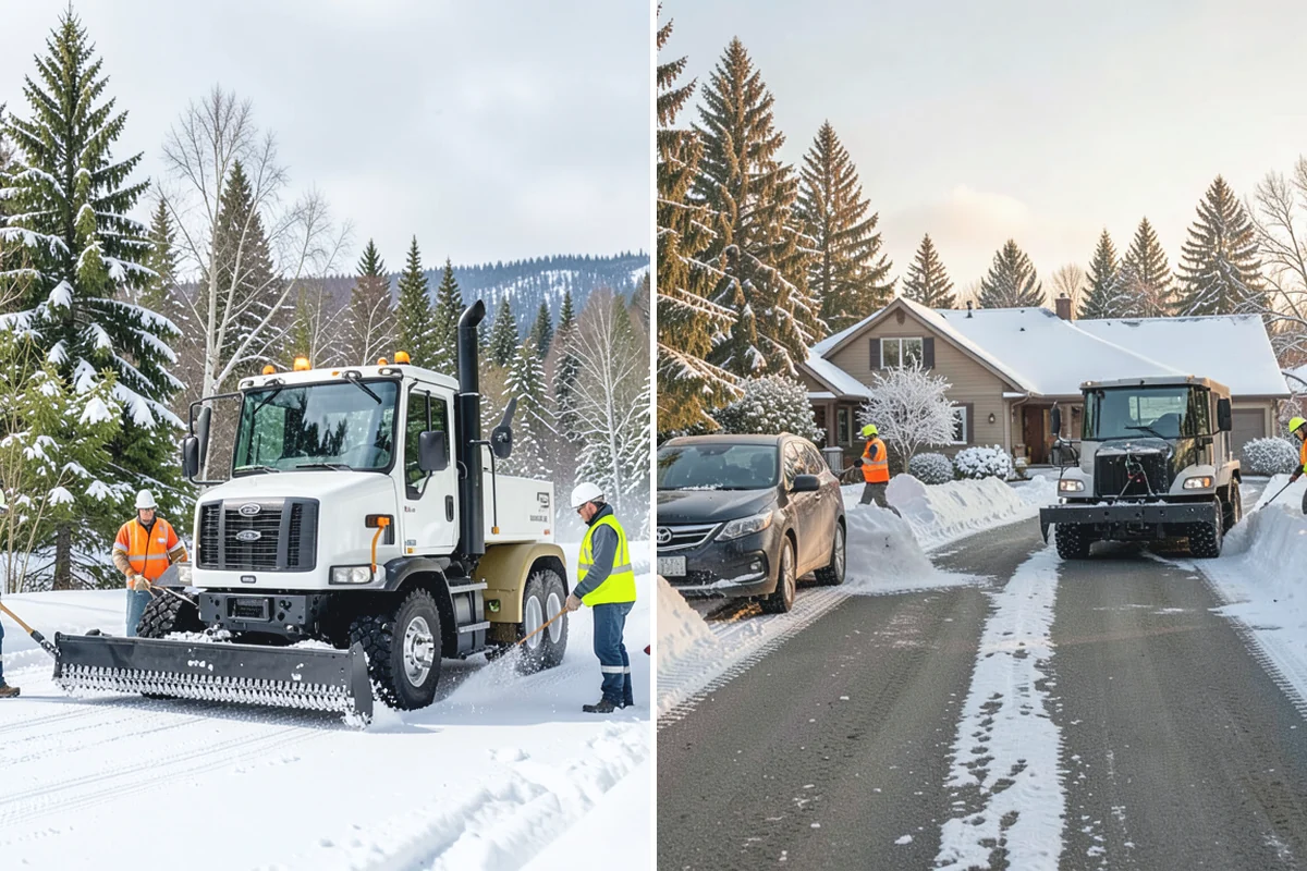 Municipal Snow Hauling in Coupeville, Island County, WA - We coordinate priorities and disposal sites with public works