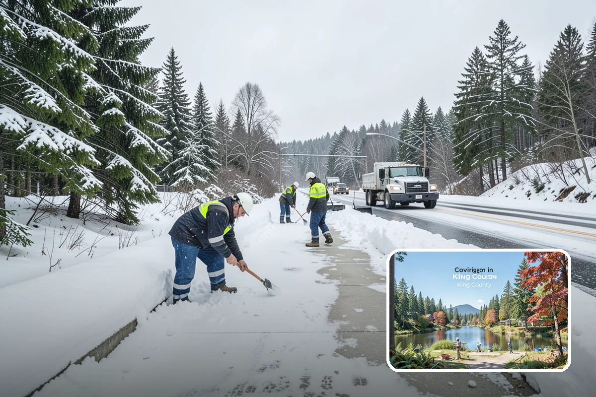 Municipal Snow Hauling in Covington, King County, WA - Adds hauling capacity when city resources are stretched