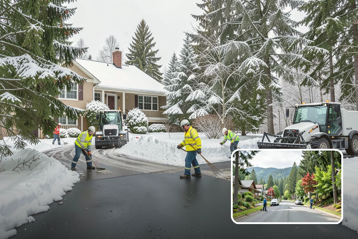 Municipal Snow Hauling in Darrington, Snohomish County, WA - Adds hauling capacity when city resources are stretched