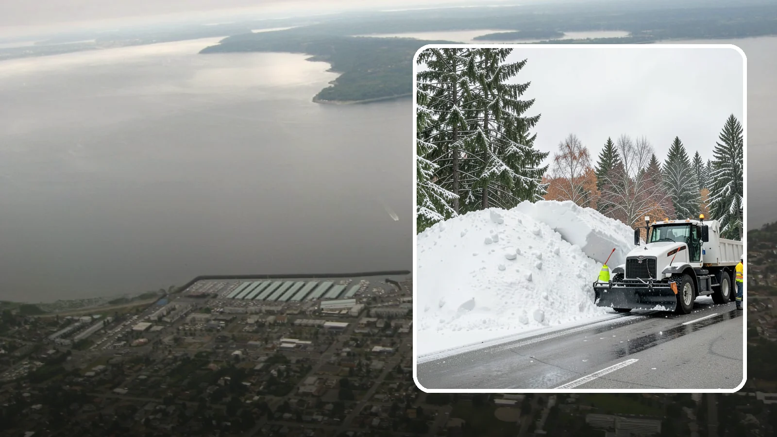 Municipal Snow Hauling in Des Moines, King County, WA - We support Western Washington municipalities by hauling snow from streets, civic lots, and transit areas after major events.