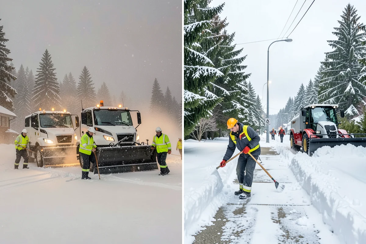 Municipal Snow Hauling in Enumclaw, King County, WA - We coordinate priorities and disposal sites with public works