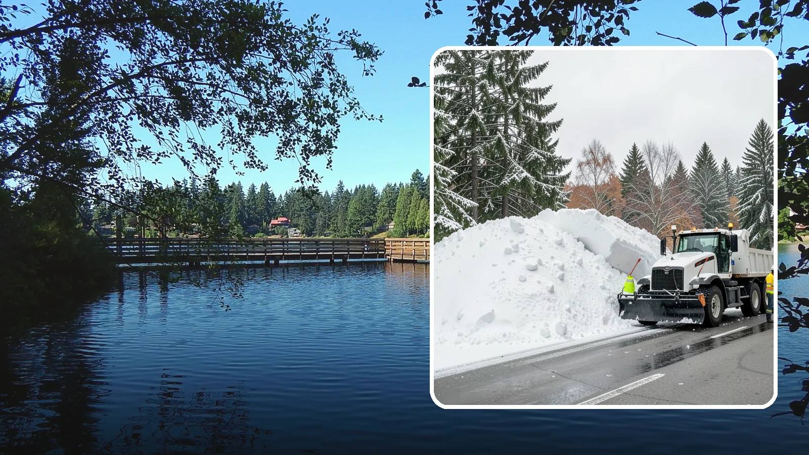 Municipal Snow Hauling in Federal Way, King County, WA - We support Western Washington municipalities by hauling snow from streets, civic lots, and transit areas after major events.