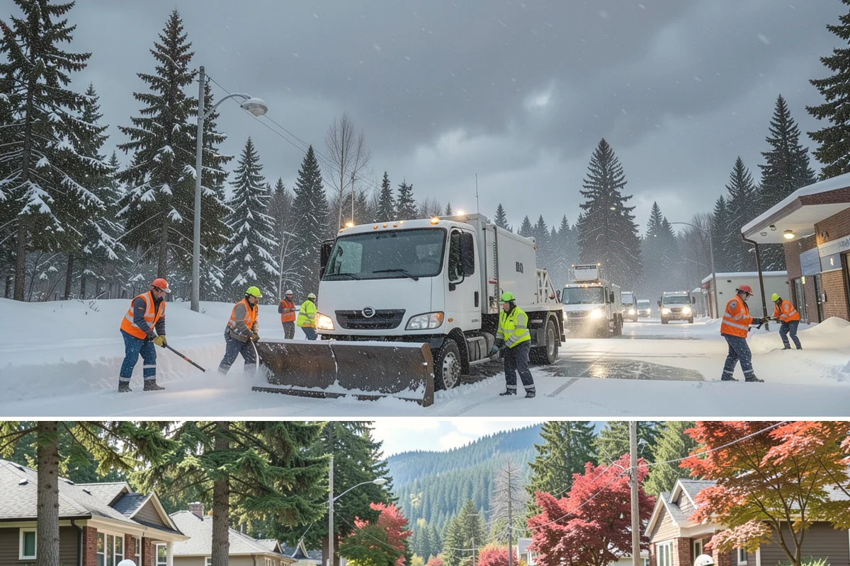 Municipal Snow Hauling in Hunts Point, King County, WA - Municipal hauling support is activated during the infrequent major storms that overwhelm a city's own equipment, typically in...
