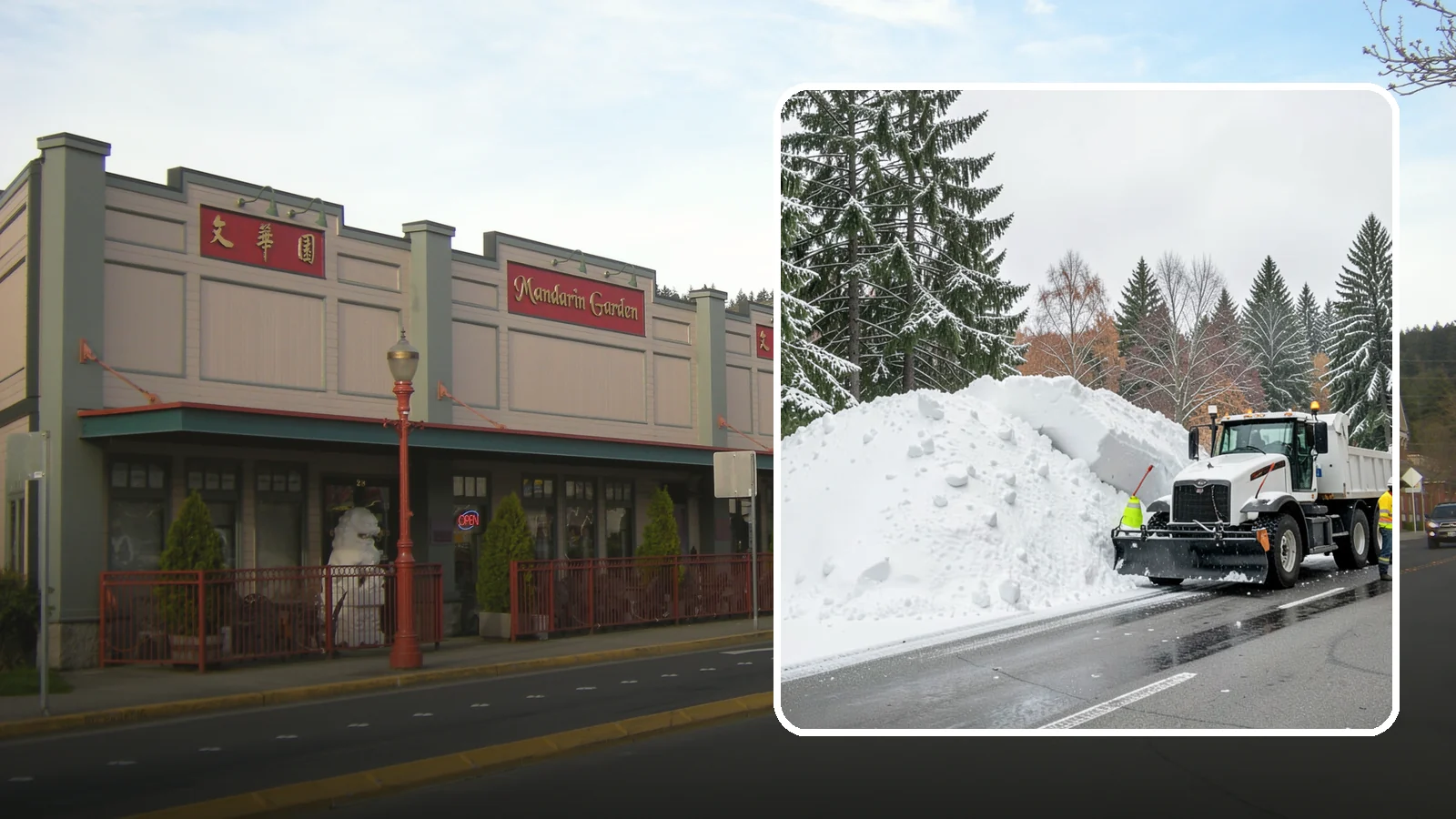 Municipal Snow Hauling in Issaquah, King County, WA - We support Western Washington municipalities by hauling snow from streets, civic lots, and transit areas after major events.