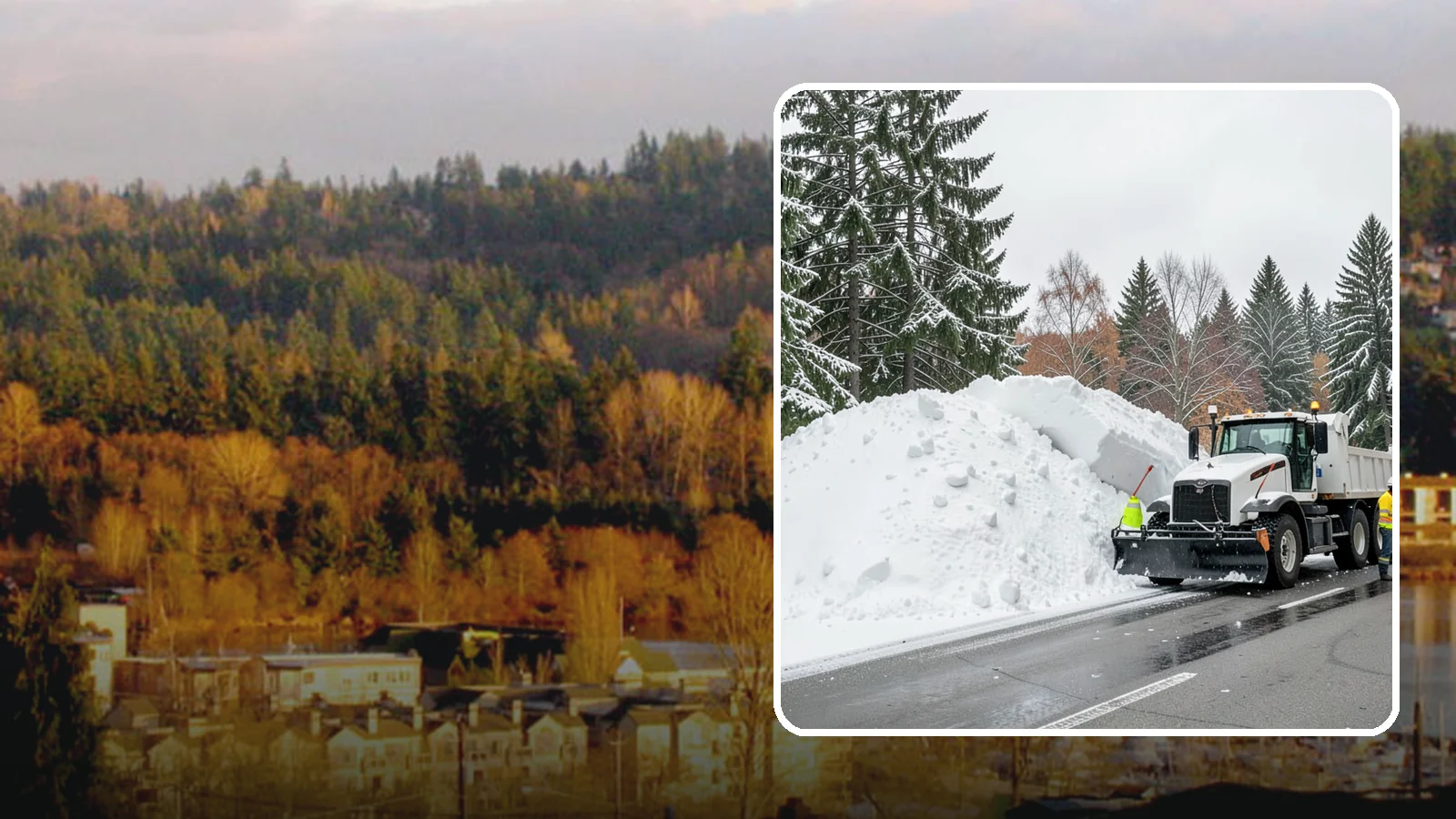 Municipal Snow Hauling in Kenmore, King County, WA - We support Western Washington municipalities by hauling snow from streets, civic lots, and transit areas after major events.