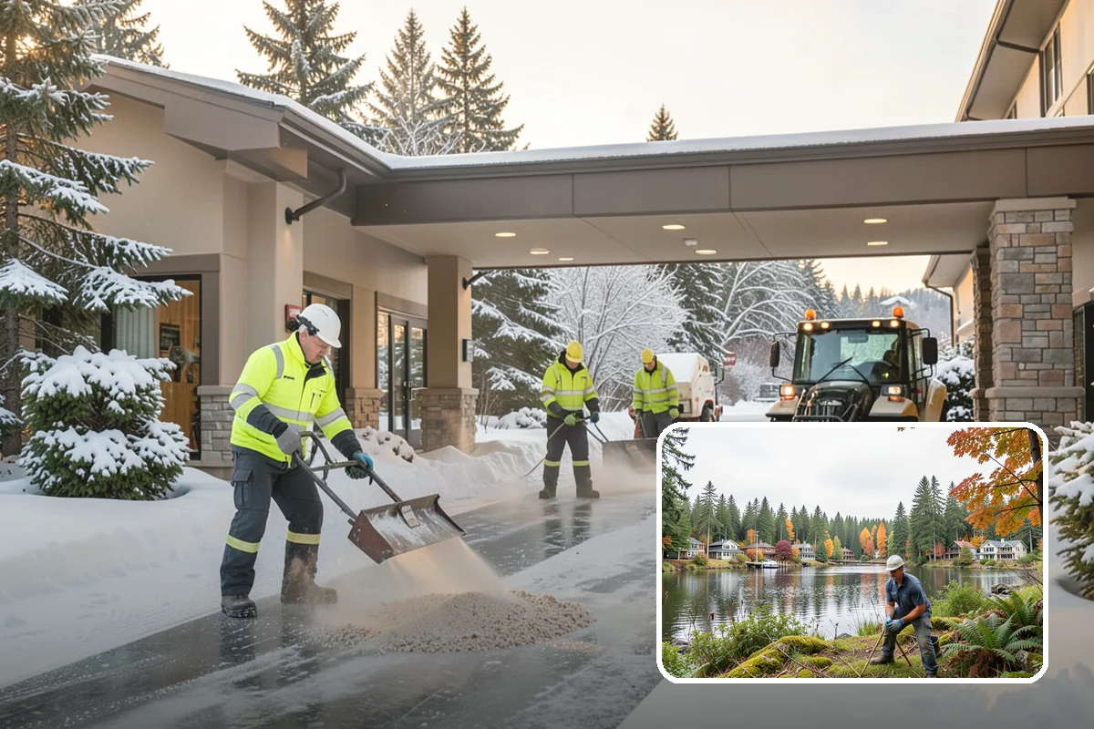 Municipal Snow Hauling in La Conner, Skagit County, WA - Adds hauling capacity when city resources are stretched