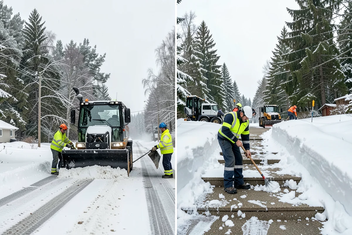 Municipal Snow Hauling in Lake Forest Park, King County, WA - We coordinate priorities and disposal sites with public works