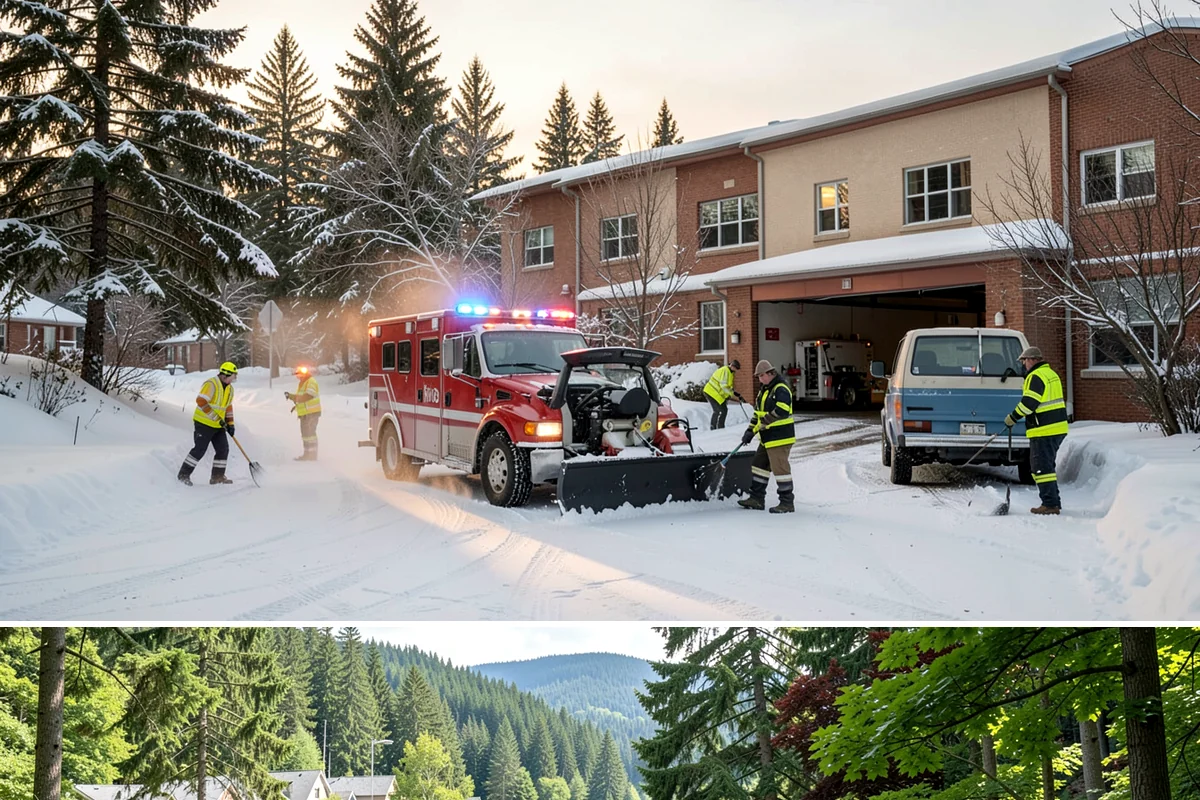 Municipal Snow Hauling in Lake Forest Park, King County, WA - Municipal hauling support is activated during the infrequent major storms that overwhelm a city's own equipment, typically in...