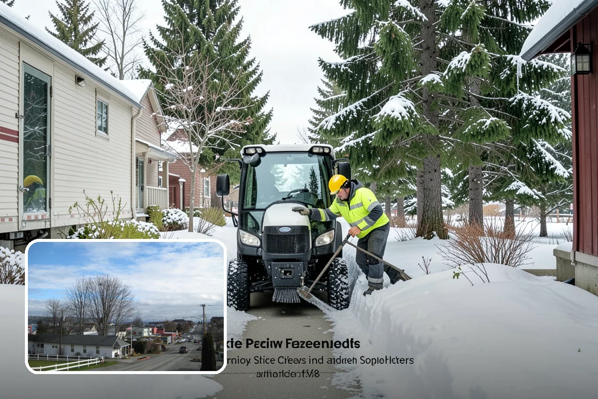 Municipal Snow Hauling in Langley, Island County, WA - Adds hauling capacity when city resources are stretched