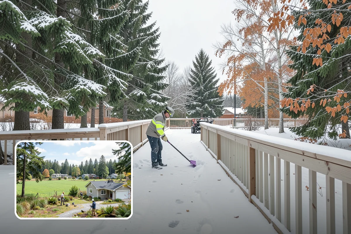 Municipal Snow Hauling in Lyman, Skagit County, WA - Adds hauling capacity when city resources are stretched