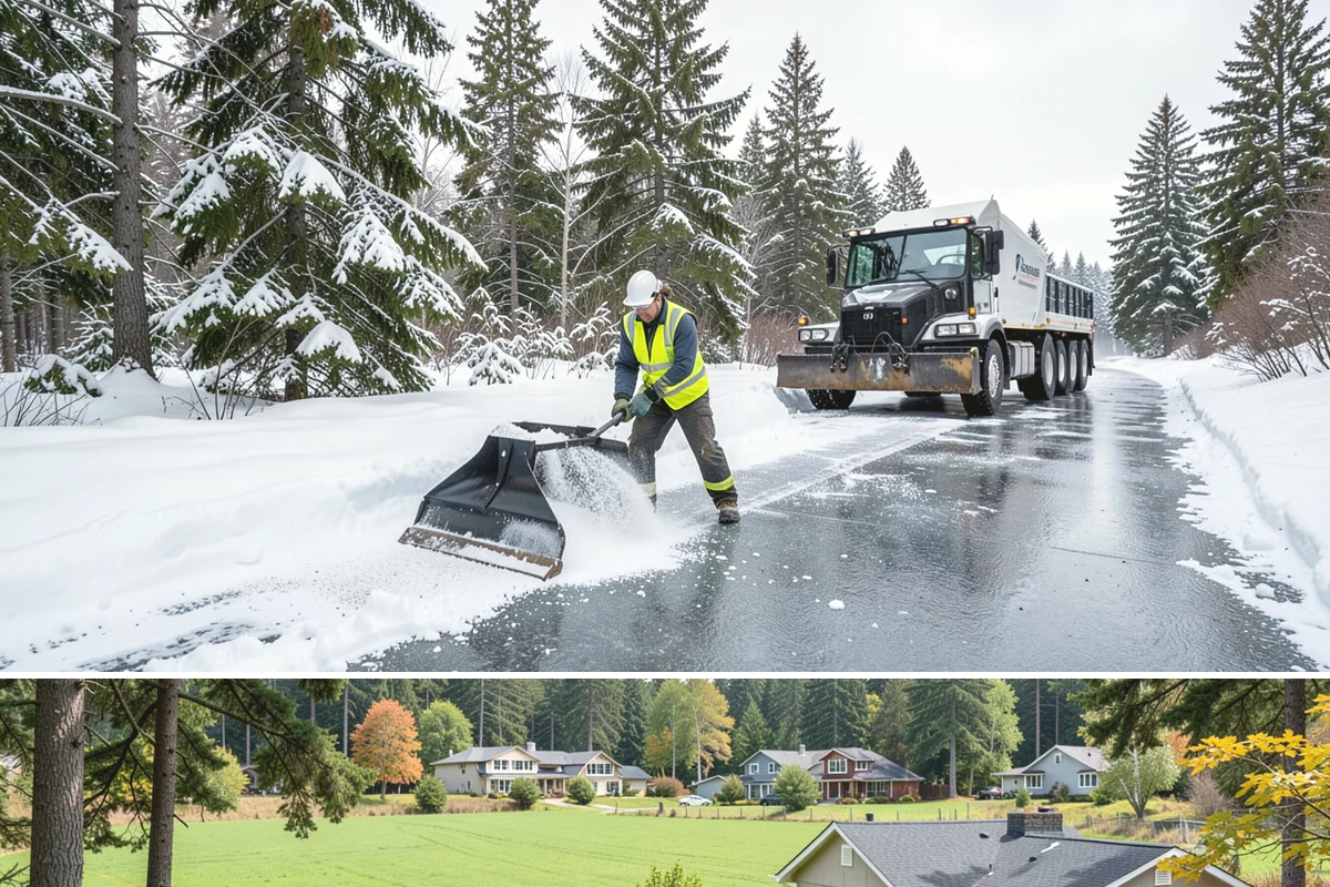 Municipal Snow Hauling in Lyman, Skagit County, WA - Municipal hauling support is activated during the infrequent major storms that overwhelm a city's own equipment, typically in...