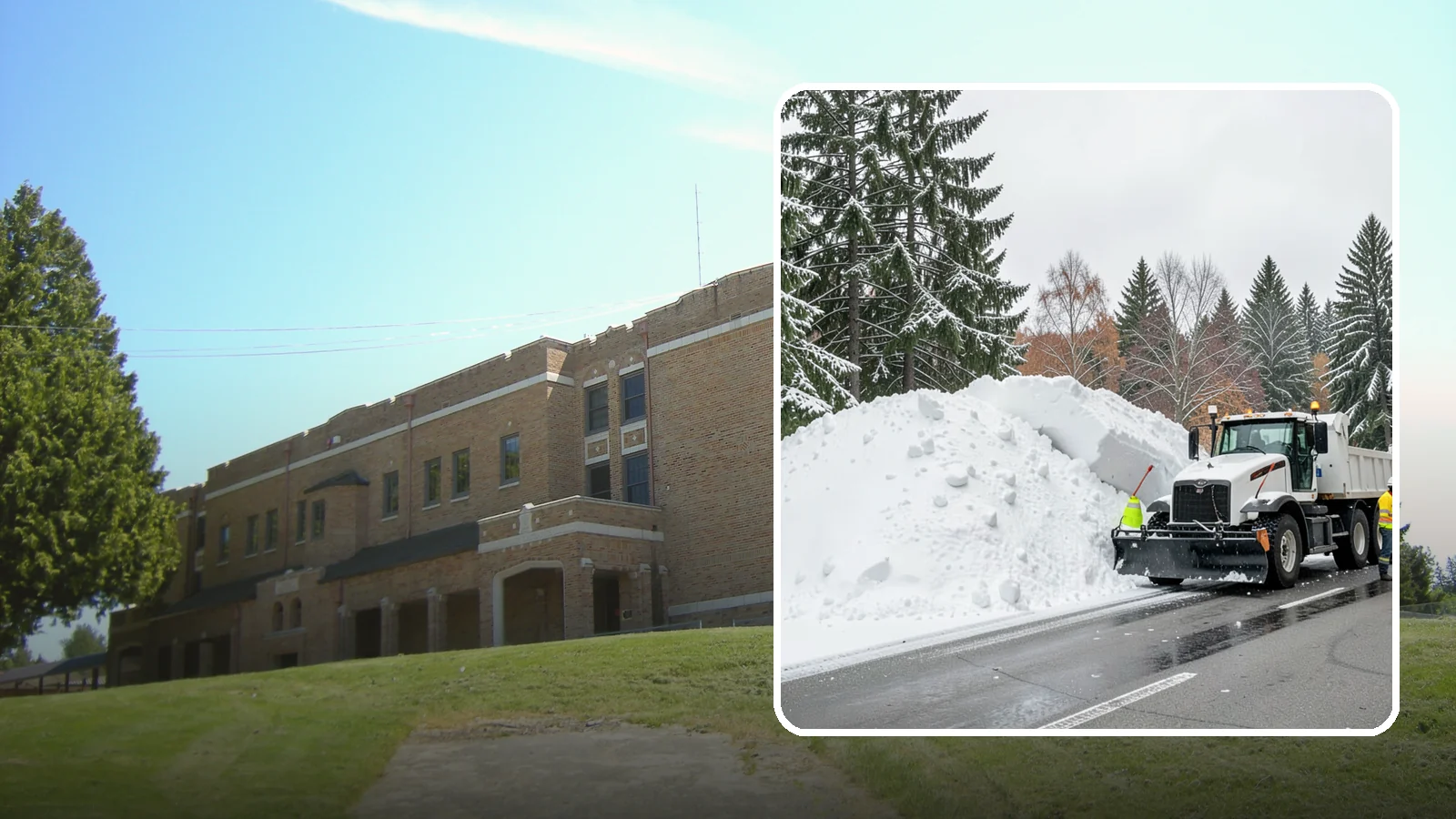 Municipal Snow Hauling in Maple Valley, King County, WA - We support Western Washington municipalities by hauling snow from streets, civic lots, and transit areas after major events.