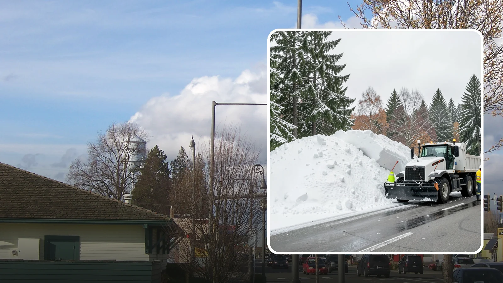 Municipal Snow Hauling in Marysville, Snohomish County, WA - We support Western Washington municipalities by hauling snow from streets, civic lots, and transit areas after major events.