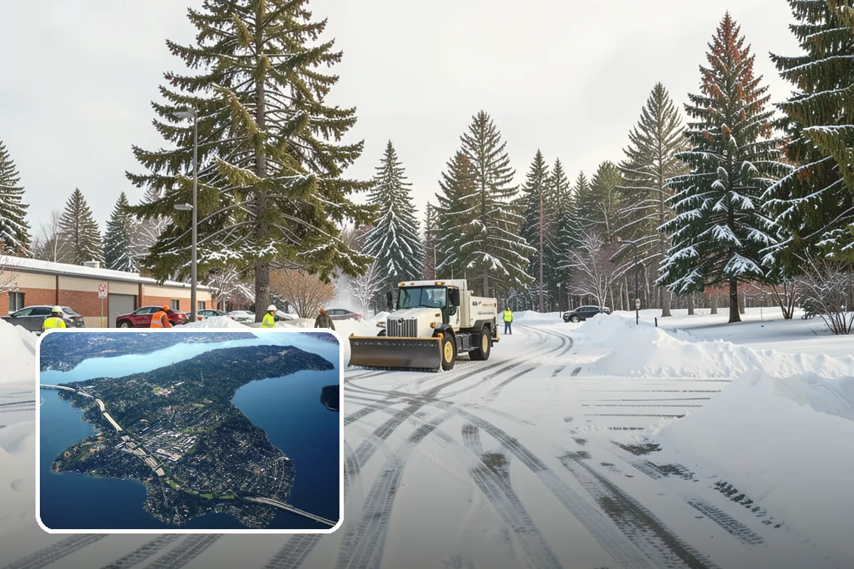 Municipal Snow Hauling in Mercer Island, King County, WA - Adds hauling capacity when city resources are stretched