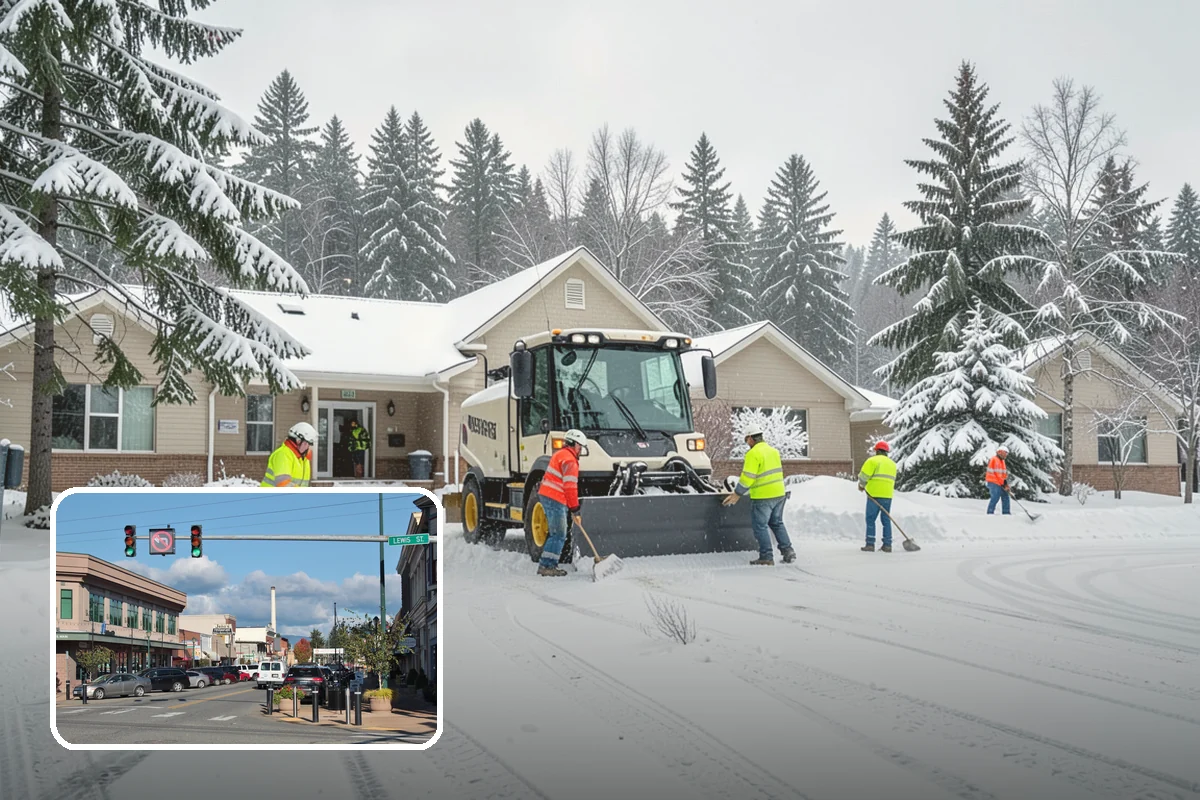Municipal Snow Hauling in Monroe, Snohomish County, WA - Adds hauling capacity when city resources are stretched