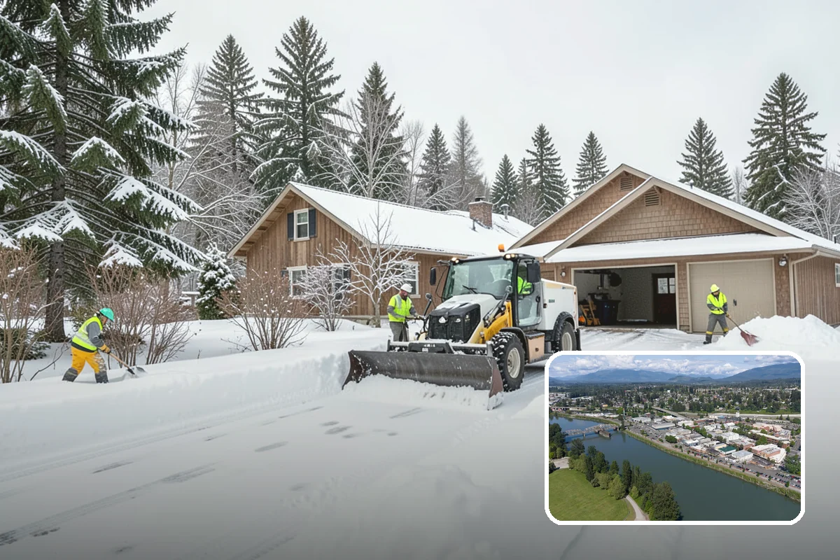 Municipal Snow Hauling in Mount Vernon, Skagit County, WA - Adds hauling capacity when city resources are stretched