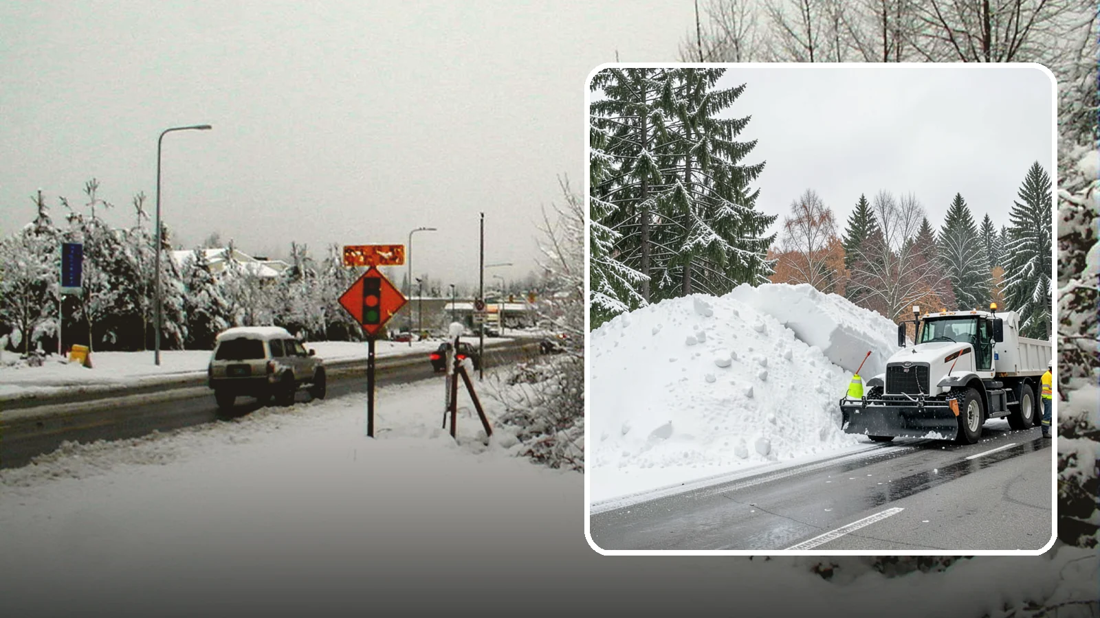 Municipal Snow Hauling in Newcastle, King County, WA - We support Western Washington municipalities by hauling snow from streets, civic lots, and transit areas after major events.
