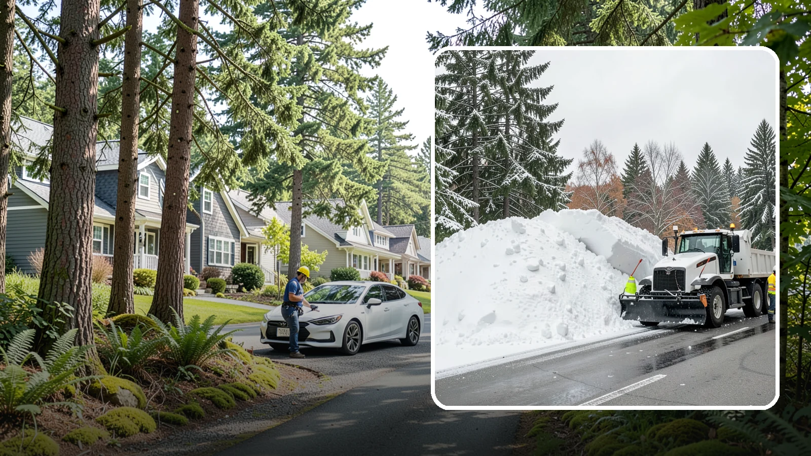 Municipal Snow Hauling in Normandy Park, King County, WA - We support Western Washington municipalities by hauling snow from streets, civic lots, and transit areas after major events.