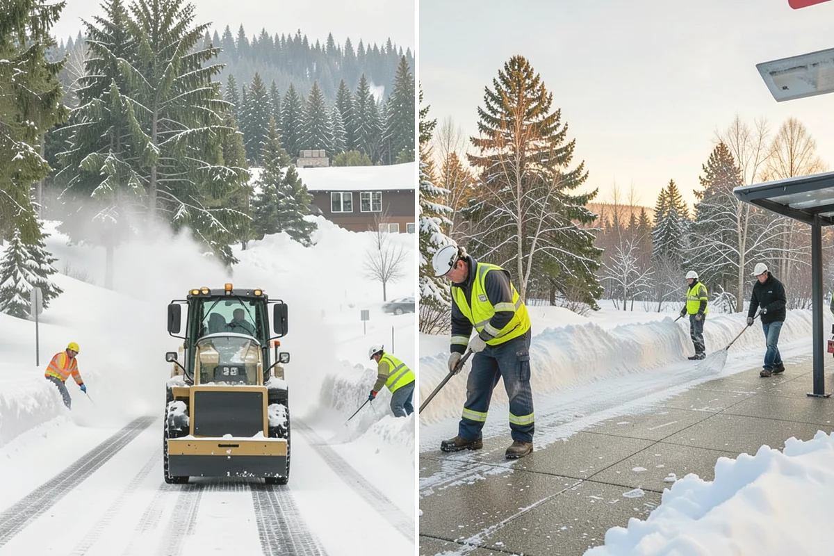 Municipal Snow Hauling in North Bend, King County, WA - We coordinate priorities and disposal sites with public works