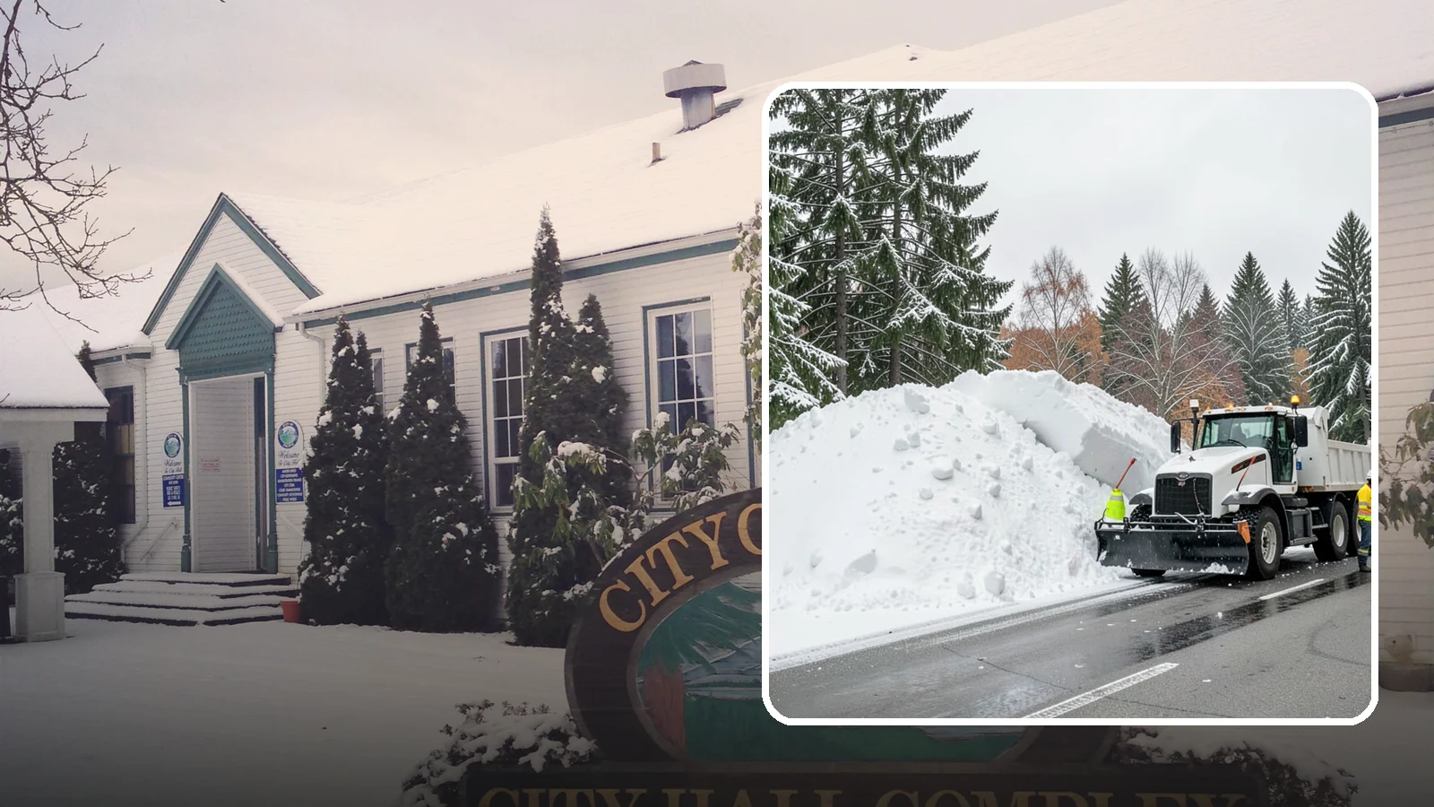 Municipal Snow Hauling in Pacific, King County, WA - We support Western Washington municipalities by hauling snow from streets, civic lots, and transit areas after major events.