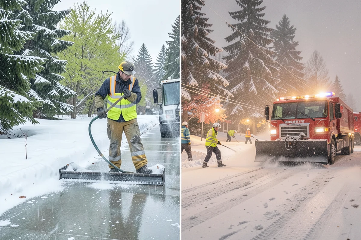 Municipal Snow Hauling in Renton, King County, WA - We coordinate priorities and disposal sites with public works