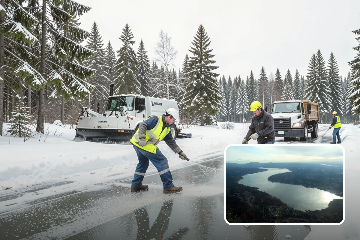Municipal Snow Hauling in Sammamish, King County, WA - Adds hauling capacity when city resources are stretched