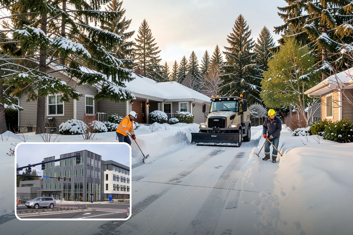 Municipal Snow Hauling in Shoreline, King County, WA - Adds hauling capacity when city resources are stretched