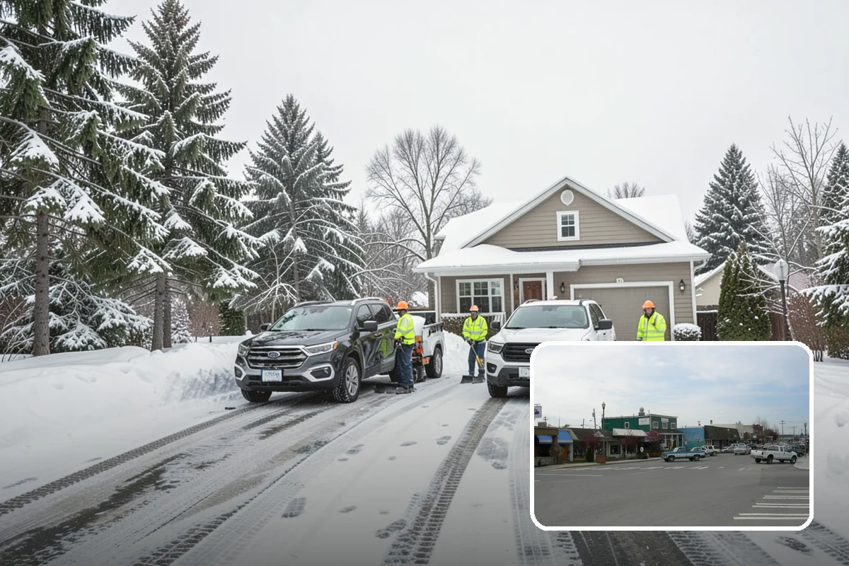 Municipal Snow Hauling in Stanwood, Snohomish County, WA - Adds hauling capacity when city resources are stretched