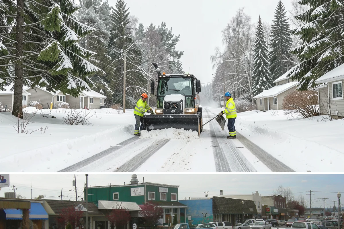 Municipal Snow Hauling in Stanwood, Snohomish County, WA - Municipal hauling support is activated during the infrequent major storms that overwhelm a city's own equipment, typically in...